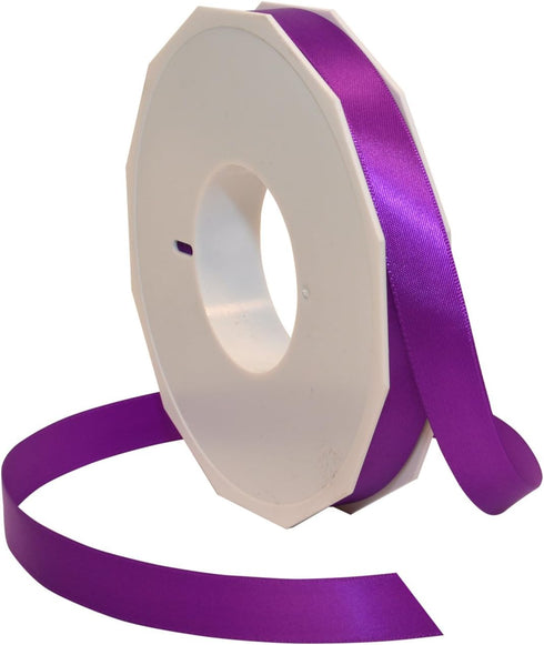 Morex Ribbon Neon Brights Satin, 5/8-inch by 50-Yard, Bright Purple (08716/50-610)...