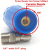 Turbo Nozzle Pressure Washer Accessories 360° Rotating Spray, 5000 Psi, 6.1 GPM, 1/4 Inch Quick Connect Washer Attachment For Cleaning Brick, Conc...