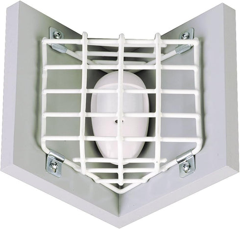 Safety Technology International, Inc. STI-9618 Motion Detector Damage Stopper, Corner Mount, Protective Coated Steel Wire Guard...