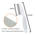 Steel Comb for Dog Grooming,Metal Dog Comb,Metal Combs for Dogs & Cats & Small Dog Grooming,Sorxine Pet Comb for Removing Matted Fur, Knots & Tang...