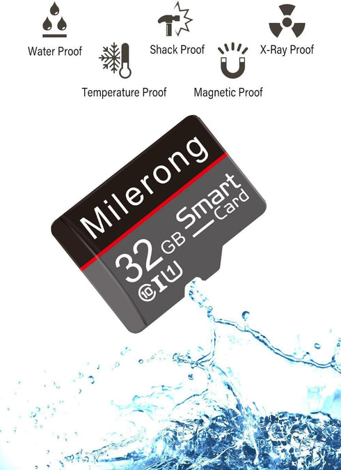 32GB Memory Card, Ultra UHS-I Memory Card - 98MB/s, C10, U1, Full HD V10, Ultra High Speed TF Card for Smart Phone/Bluetooth Speaker/Dash Cam...