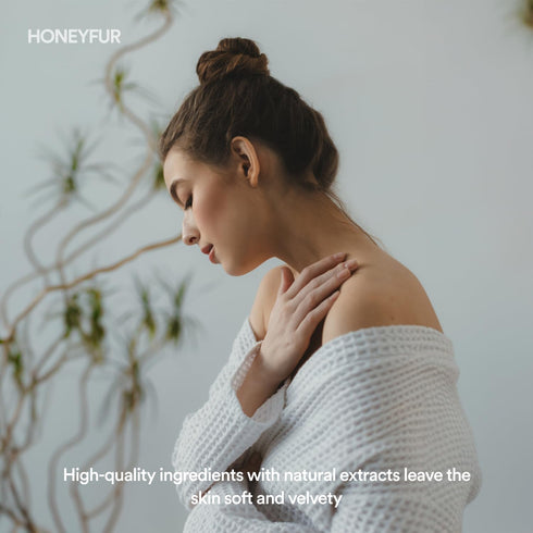 HONEYFUR pH Balanced Feminine Wash | Gentle Cleanser For Sensitive Skin | Natural Intimate Area Hygiene Wash – Sulfates & Paraben Free – Soothing,...