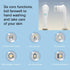 Cordless Electric Spin Cleaning Power Scrubber with 5 Replaceable Brush Heads?Handheld Shower Scrubber for Bathtub, Floor, Wall, Tile, Toilet, Win...