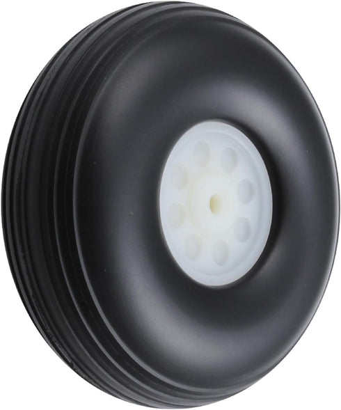 2.5" Rubber RC Airplane Tire and Wheel with Plastic Hub Sets for RC Model Aircraft(2PCS)...