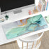 PERFECTSIGHT Green Marble Large Mouse Pad, Cute Desk Mat, Aesthetic Keyboard Computer Gaming Mouse Pad, Full Desk Mousepad Non Slip Writing Pad fo...