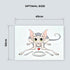 Silicone Cat Serving Mat – Waterproof and Anti-Slip, Ideal for Cat Bowls, 18 * 13" (White)...
