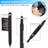 WXJ13 Hearing Aid Cleaning Kit, 13 Pieces, Includes Nylon Brushes, Magnifier, Ventilation Rod, Screwdriver, Case for Headphones, Earplugs, Mobile ...