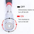 Magnetic Telescoping Pick Up Tool, Preciva Magnetic Picking Tool with LED Flashlight Retriever Wand 19.5 to 68 CM Telescopic Magnet Stick(ONE PACK...