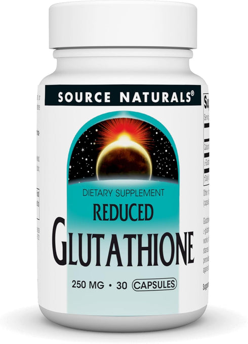 Source Naturals Glutathione, Supplement for Liver Support, 250mg - 30 Capsules...
