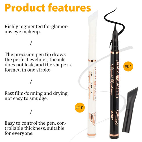 Color Eyeliner Pencil Matte Glitter Sexy Quick Drying Eyeliner Portable Waterproof Smudge-Proof Long-Lasting Durable Eyeliner Cosmetics (11#)...