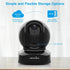 Wansview Security Camera Indoor, 360 Degree WiFi Home Security Cameras for Pet/Dog/Nanny, 2 Way Audio Night Vision, Works with Alexa, with TF Card...