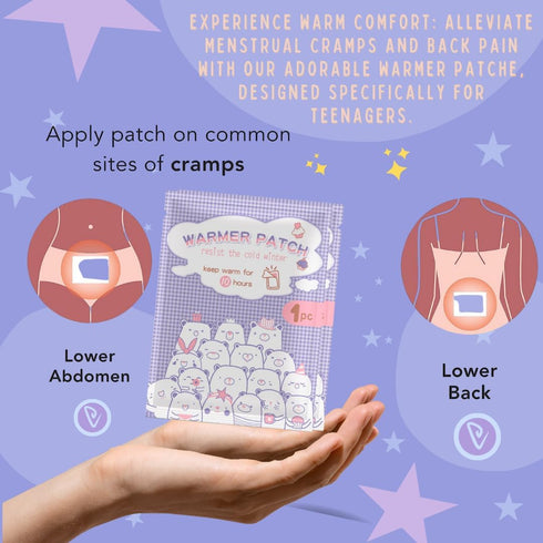 Ultra Thin Period Heating Pads for Cramps - Heat Therapy for Menstrual Pain Relief - Portable Heat Patches for Teens Girls and Women - Menstrual H...