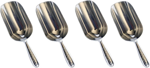 Winco 4 Pack 5 Oz. Aluminum Multi-Purpose Scoop Commercial Grade Quality...