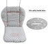 Twoworld High Chair Cushion, Large Thickening Baby High Chair Seat Cushion Liner Mat Pad Cover Breathable (Fashion Gray)...