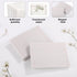 50pcs Glassine Envelopes, 3.94x2.76in Lottery Ticket Envelopes for Stamps, Storing Photos, Lottery Tickets, Badges, Postcards Clear Bags for Frien...