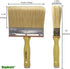 6 Inch Extra-Wide Paint Brush Large Block Stain Brushes Heavy-Duty Household Bristle Paint Brush for Walls, Dusting, Masonry, Wood Deck and Fence ...