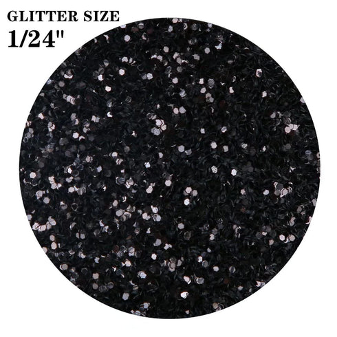 TORC Black Chunky Glitter 4 OZ Glitter for Resin Crafts Tumblers Cosmetic Makeup Nail Art Festival Decoration...