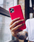 FELONY CASE for iPhone 11 - Neon Pink Case, Liquid Silicone with Anti-Scratch Microfiber Lining, 360° Shockproof Protective Cover...