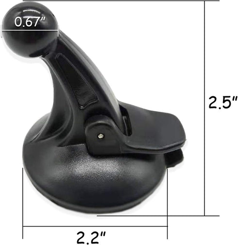 TIHOOD GPS Windshield Mount Holder for Garmin Nuvi Suction Cup Car Windscreen (4PCS)...