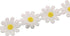 Tegg Lace Ribbon 5 Yards 25mm Daisy Sun Flower Trims DIY Ribbon Lace for Applique Headband Sewing DIY Craft...