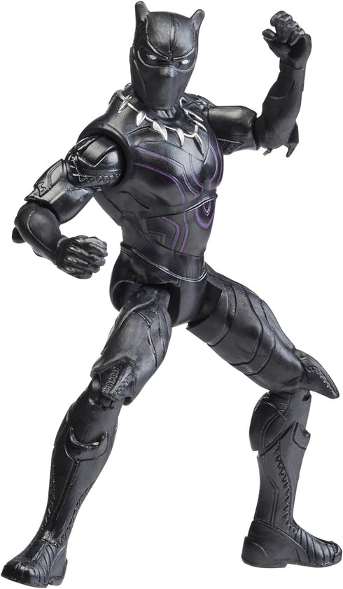Marvel Mech Strike Mechasaurs, 4-Inch Black Panther with Sabre Claw Action Figures, Super Hero Toys for Kids Ages 4 and Up...