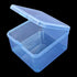 Goodma 18 Pieces Square Empty Mini Plastic Organizer Storage Box Containers with Hinged Lids for Small Items and Other Craft Projects (Blue, 2.56 ...