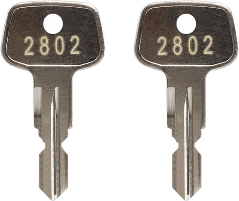 2802 X-Cargo Roof Rack Key,XCargo Luggage Roof Replacement Key for Sears XCargo Karrite Sport Rack Carriers,Karrite Ski Bike xcargo Carrier Skylin...