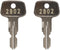 2802 X-Cargo Roof Rack Key,XCargo Luggage Roof Replacement Key for Sears XCargo Karrite Sport Rack Carriers,Karrite Ski Bike xcargo Carrier Skylin...