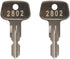 2802 X-Cargo Roof Rack Key,XCargo Luggage Roof Replacement Key for Sears XCargo Karrite Sport Rack Carriers,Karrite Ski Bike xcargo Carrier Skylin...