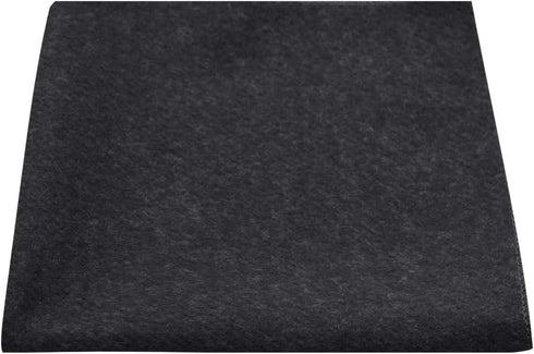 King & Priory Luxury Black Donegal Tweed Pocket Square, Handkerchief, Tweed...