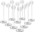 Place Card Holders - 10pcs 8.6" Tall Table Card Holders Table Number Holders Table Picture Stand Wire Photo Holder for Place Cards Wedding Party O...
