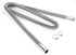 COLOR TREE 2M 2.5CM Universal Stainless Steel Exhaust Pipe Parking Air Heater Tank Diesel Gas Vent Hose Length for Car Truck...