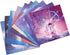 Astronomy Galaxy Origami Paper 140 Sheets Double Sided , 10 Vivid Colors,Premium Quality Paper, 6 Inch Square Sheet, for Kids & Adults, Papers, Ar...
