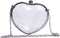 SUKUTU Womens Heart Shape Evening Bag Purse Velvet Party Tote Mini Handbag Clutch Chain Clear Shoulder Bag...