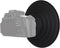Camera Lens Hood, Collapsible Reversible Filter Thread Rubber Digital Lens Hood DSLR Lens Cap Shade...