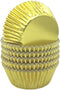 Shiny Gold Foil Cupcake Liners Standard Paper Baking Cups for Wedding, Party and More, 120-Count...