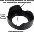 Fotodiox Reversible Flower Lens Hood with 52mm Front Filter Thread, for Nikon D300, D3100, D3200, D5000, D5100, D5200, with 18-55mm f/3.5-5.6G DX ...