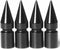 Circuit Performance VC6 Series Black Aluminum Valve Stem Caps (Set of 4)...