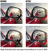 4 PCS Car Rear View Mirror Waterproof Film Side Rearview Rainproof Coating Membrane HD Nano Protective Clear Safe Driving Sticker...