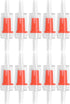 10PCS Red Oxygen Pump Air Line Check Valve Aquarium Air Check Valve Fish Tank Oxygenator One Way Air Check Valve for Aquarium Supplies Accessories...