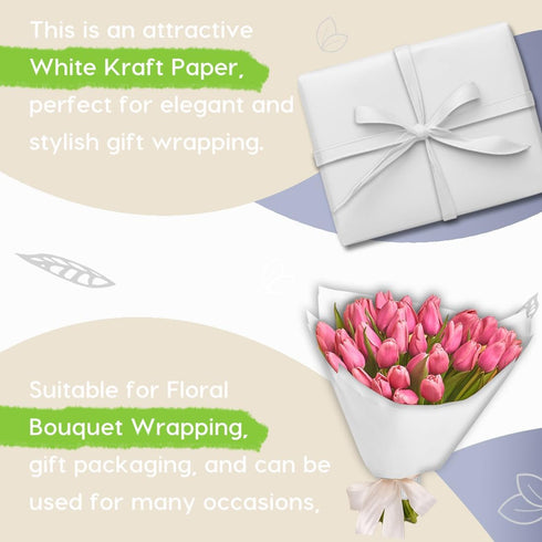 SMART&CASUAL 15" x 450" (37.5') Kraft Paper Roll for Art Craft Supplies Gift Wrapping Moving Packing Kids Painting Drawing Paint Easel Poster Char...
