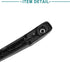 ACROPIX Windshield Back Wiper Arm Blade Rear Rear Windshield Wiper Blade and Arm for Jeep Cherokee 1 Set Black...