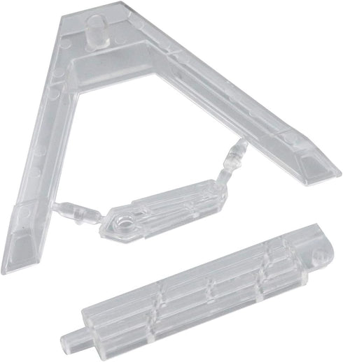 MY MIRONEY Clear Action Figure Display 5Pcs Flexible Action Base Holder for 1/144 SD BB Gundam Figure Models...