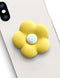 Cute Daisy Flower Shape Collapsible Expandable Multi Functional Mobile Phone Grip & Kicktand?Yellow...