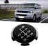 Gear Knob Cover Trim, Car 6 Speed Gear Shift Knob Stick Cover Emblem Badge Trim for T5 T5.1 Gp 2003-2011...
