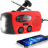 Solar Hand Crank Emergency Weather Radio,NOAA/AM/FM Portable Radio with 3 LED Flashlight 2000mAh Power Bank Cellphone Charger...