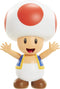 Super Mario Action Figure 2.5 Inch Red Toad Collectible Toy...