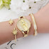 Weicam Women's Diamond Wristwatch Bangle Bracelet Jewelry Set Analog Quartz Wrist Watch for Ladies...