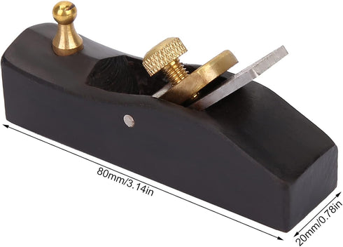 ViaGasaFamido Hand Plane Mini Flat Plane Trimming Plane Carpenter Tools Portable Woodworking Planing for Wood Woodcarver Woodworking Trimming Wood...