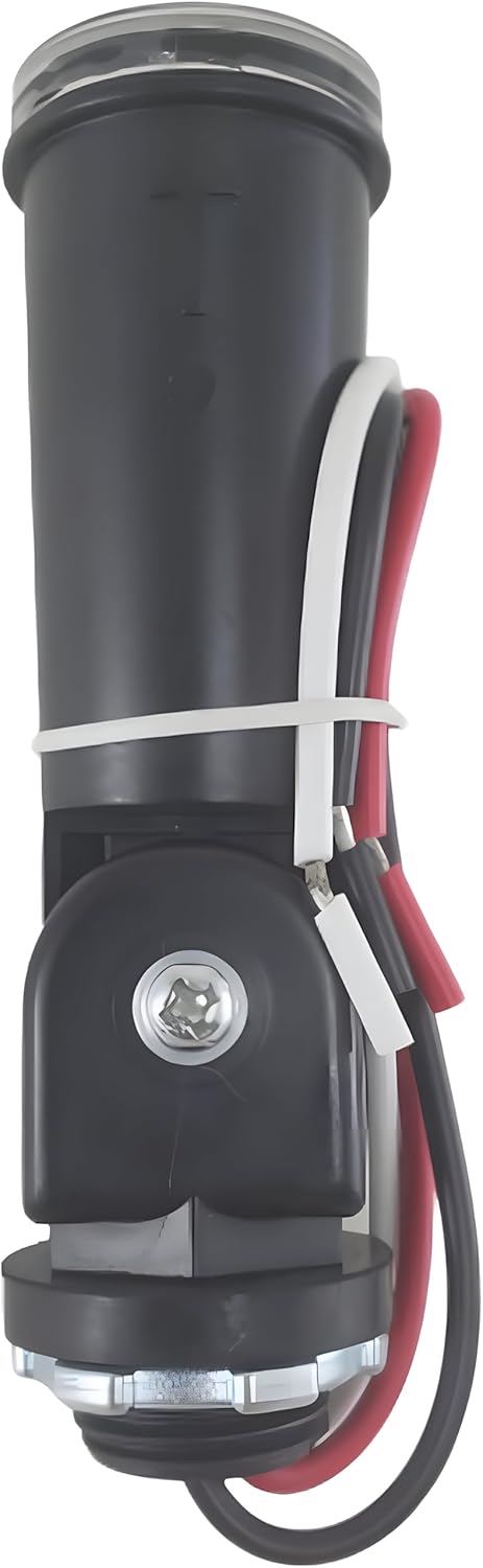Outdoor Conduit Lighting Control with Photocell and Swivel Mount (Hardwired, Black), Photocell Light Sensor for Outdoor Lighting, Defiant Outdoor ...